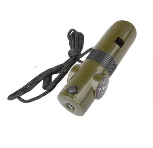 7-in-1 Survival Whistle & Compass - Gadget&trail