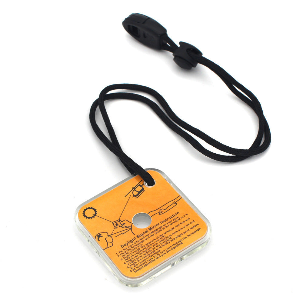 Long-Distance SOS Reflector Signal Mirror - Gadget&trail