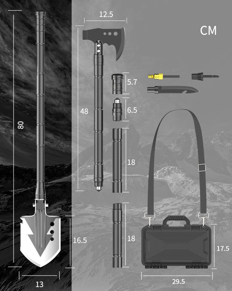 Multi-Function Camping Shovel - Gadget&trail