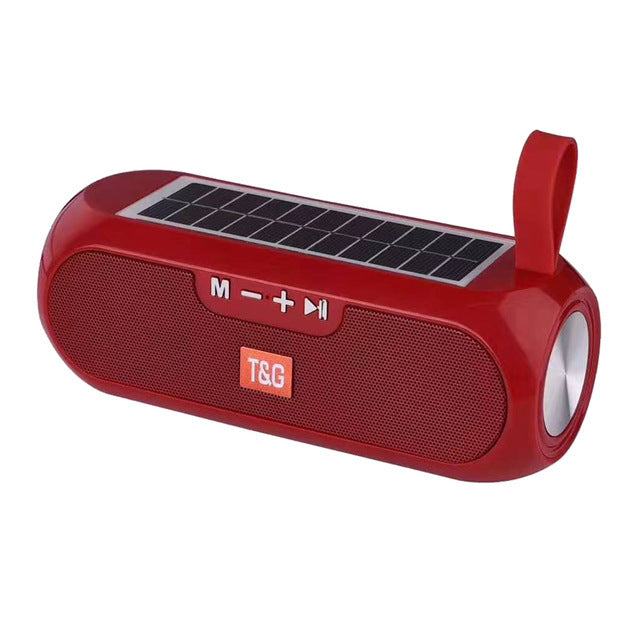 Portable Outdoor Bluetooth Speaker with Solar Charging - Gadget&trail