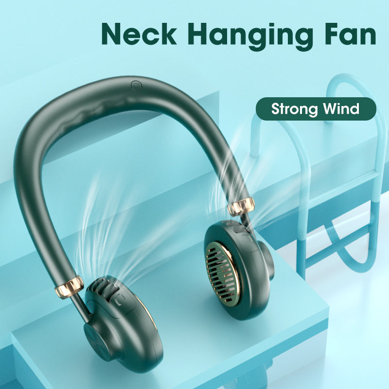 Hanging Neck Fan Bladeless Portable Small Fan - Gadget&trail